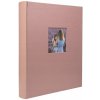 Tradičný album Belize, 100 bielych strán, svetloružový