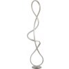 Globo | Globo 67341SN - LED Stojacia lampa SWIRL LED/36W/230V matný chróm | GL8583