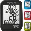 Tachometer CicloSport Protos 205 bezdrôtový červená