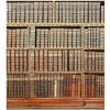 DIMEX | Vliesová fototapeta na stenu Knižnica MS-3-0263 | 225 x 250 cm | hnedá, béžová + Vliesová fototapeta na stenu DIMEX Knižnica MS30263 v rozmere 225 x 250 cm