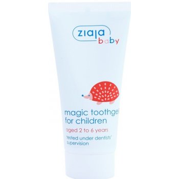 Ziaja Baby Magic Toothgel zubná pasta s fluorem pre děti od 2 do 6 let 50 ml