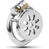 Kovový pás cudnosti Flat 2 cm - L (krúžok 5 cm) - gb39929