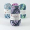 COTTON QUEEN MULTI JACQUARD Performance Farby COTTON QUEEN: 10483 fialová-ružová-smotanová-šedá 100% bavlna