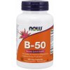 NOW® Foods NOW Vitamin B-50 Complex, 100 rastlinných kapsúl