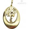 Adanito BRP1257G1 Zlatý prívesok strom života