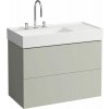 Laufen skříňka pod umyvadlo KARTELL, H4076180336401 Varianta: Oblázkově šedá