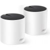 TP-Link Deco X55(2-pack) - AX3000 Wi-Fi 6 Mesh systém na pokrytie celej domácnosti - HomeShield - (2-pack)
