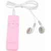 MINI HUDOBNÝ PREHRÁVAČ MP3 64 GB, RUŽOVÝ