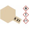 X-31 Titanium Gold Gloss 23ml TAMIYA Acrylic - Lesklá titánovo zlatá
