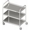 Vozík servírovací trojpolicový 1200x600x950 mm | STALGAST, 982036120 inox