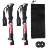 MG Nordic Walking trekingové palice 34 -127 cm, červené
