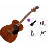 Fender California Standard Monterey Premium SET Natural Sapele Akustická gitara Jumbo