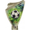 CREST/SOC1 - Figúrka plast. CREST futbal zlatá s potlačou H-10 cm - 10x7 cm,Výška (cm)