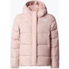 Detská páperová bunda The North Face North Down Fleece Parka pink moss (XL)