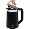 Gorenje K17TRDW elektrická konvice 1,7 l 2200 W Černá