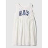 GAP Baby šaty s logom Biela 18-24M Biela Biela