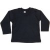 Babybugz Tričko BZ11, dlouhý rukáv, dětské COT71001100291-black Černá 6-12