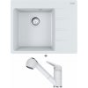 Franke CNG 611-62 TL/2 biela led + Franke FC 9547.094 NOVARA PLUS biela led