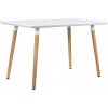 Bestent Jedálenský stôl WHITE MODERN 120 x 80 CM