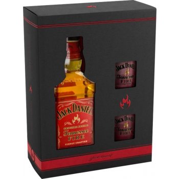 Jack Daniel´s Fire 35% 0,7 l (darčekové balenie 2 poháre)