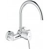 GROHE Concetto Páková drezová batéria,nástenná montáž,obmedzovač prietoku,chróm 32667001 32667001