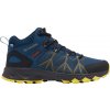 Columbia Peakfreak II Outdry pánska outdoorová obuv tmavo modrá strieborná tmavo sivá