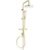 MEXEN/S MEXEN/S - T05 sprchový set zlatá / white 798050593-50