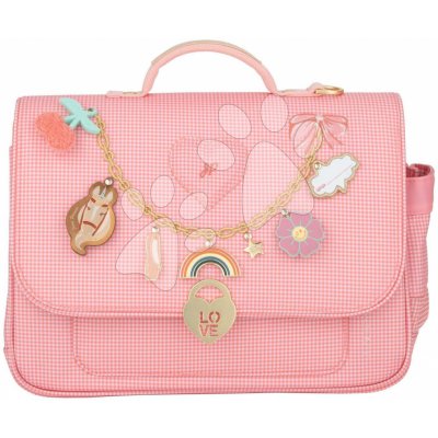 Jeune Premier aktovka It Bag Mini Vichy Love Pink