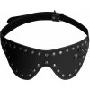 Ouch! Skulls and Bones Eye Mask with Skulls & Spikes Black