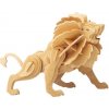 Woodcraft Drevené 3D puzzle Lev M028