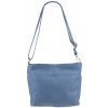 NovaKabelka.sk Batilda Blu Chiaro kožená talianska crossbody kabelka modrá