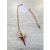 Tara Kyvadlo špic - meď (21,5 cm)