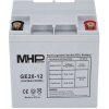MHPower GE28-12 Gélový akumulátor 12V/28Ah, Terminál T2 - M6, Deep Cycle GE28-12