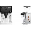 Rancilio Silvia PRO X, black + Rocket Espresso FAUSTINO 3.1, copper