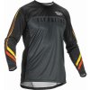 dres LITE, FLY RACING - USA (metal/červená/žlutá , vel. XL)
