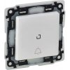 Legrand Slovensko, s.r.o. Valena Life - 752176 - Tlačidlo s prep. kont., orientač. osv., symbol zvon., IP44 - Biela