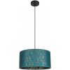 Belis | Luster na lanku REZO 1xE27/60W/230V tyrkysová | BE0539