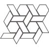 GENESIS Mosaico Penrose** Grey/Miele 30x26cm