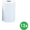 Merida Papierové uteráky dvojvrstvové v rolke MINI, biele, 12 ks