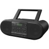 Panasonic RX-D552E-K čierny RX-D552E-K - Prenosné rádio s CD, Bluetooth, DAB+ tunerom