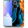 Picasee silikónový prehľadný obal pre Huawei Nova 9 - Gold blue