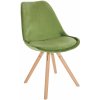 Design-Shop Sofia zamat nohy round natura Svetlo zelená