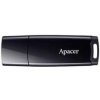 Apacer USB flash disk, USB 2.0, 16GB, AH336, čierny, AP16GAH336B-1, USB A, s krytkou