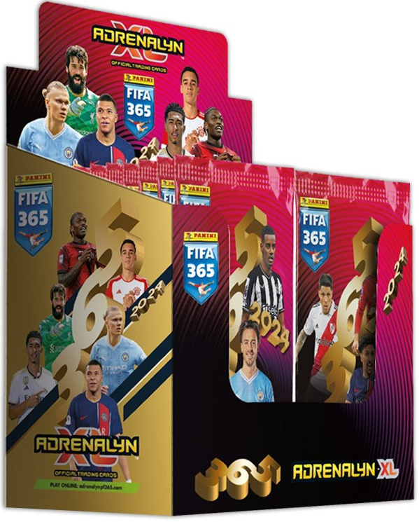 Panini FIFA 365 Adrenalyn XL 2024 Mega display