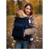 Kinder Hop Zatepľovacie vrecko na nosítko fleece Navy Blue modrá