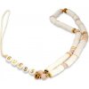 Šnúrka Guess Strap Gustpearw White Heishi Beads