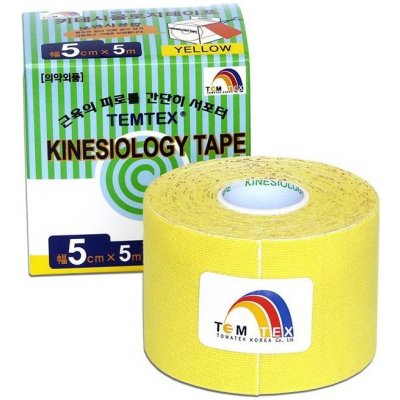 Tejpovacia páska TEMTEX tape TOURMALINE 110 žltá TKT-110 - 5cm x 5m