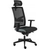 ALBA Kancelárska stolička GAME VIP SYN čierno/sivá (B8033) + PDH 3D + podrú