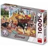 DINO Secret Collection: Štěňata 1000 dielov