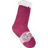 Pesail dámske domáce ponožky tmavo ružové